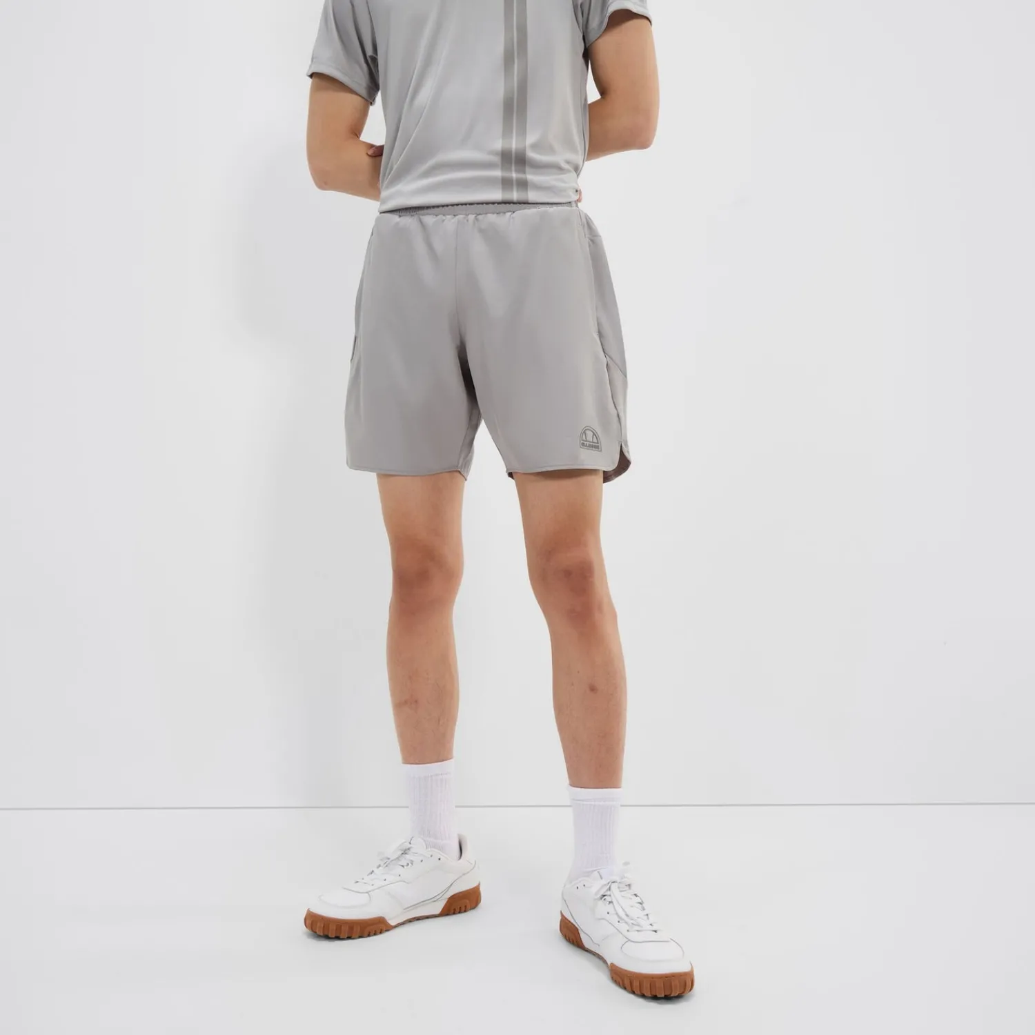 Ellesse Shorts>18-cm-Shorts Sortiva für Herren Grau