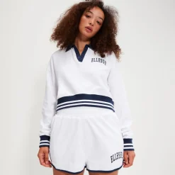 Ellesse Hoodies & Sweatshirts>Crop-Sweatshirt Crocetta Weiß für Damen