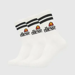 Ellesse Socken & Unterwäsche>3er-Pack Socken Pullo für Unisex Weiß