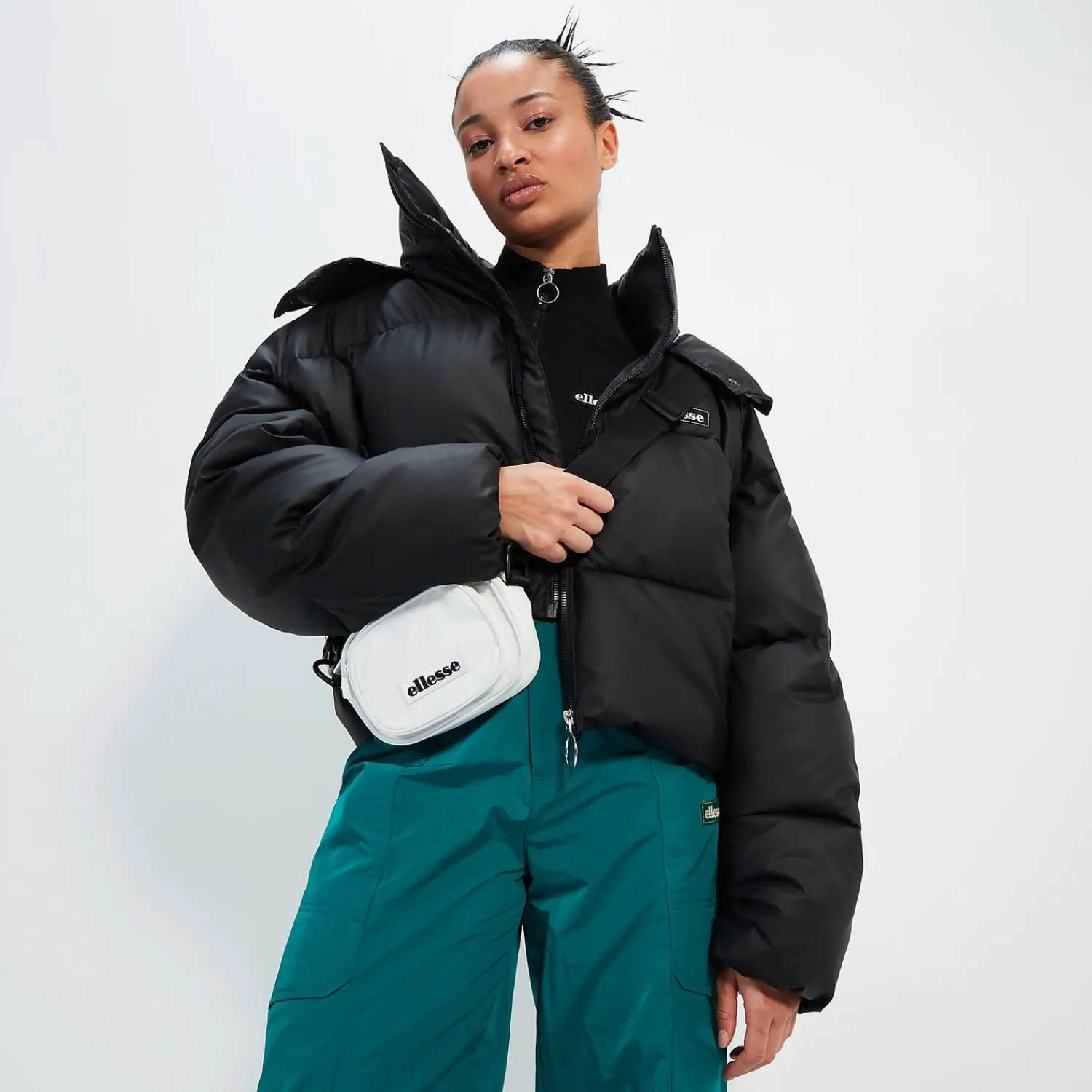 Ellesse Jacken Und Mäntel>Gefütterte Jacke Casagrande für Damen, Schwarz