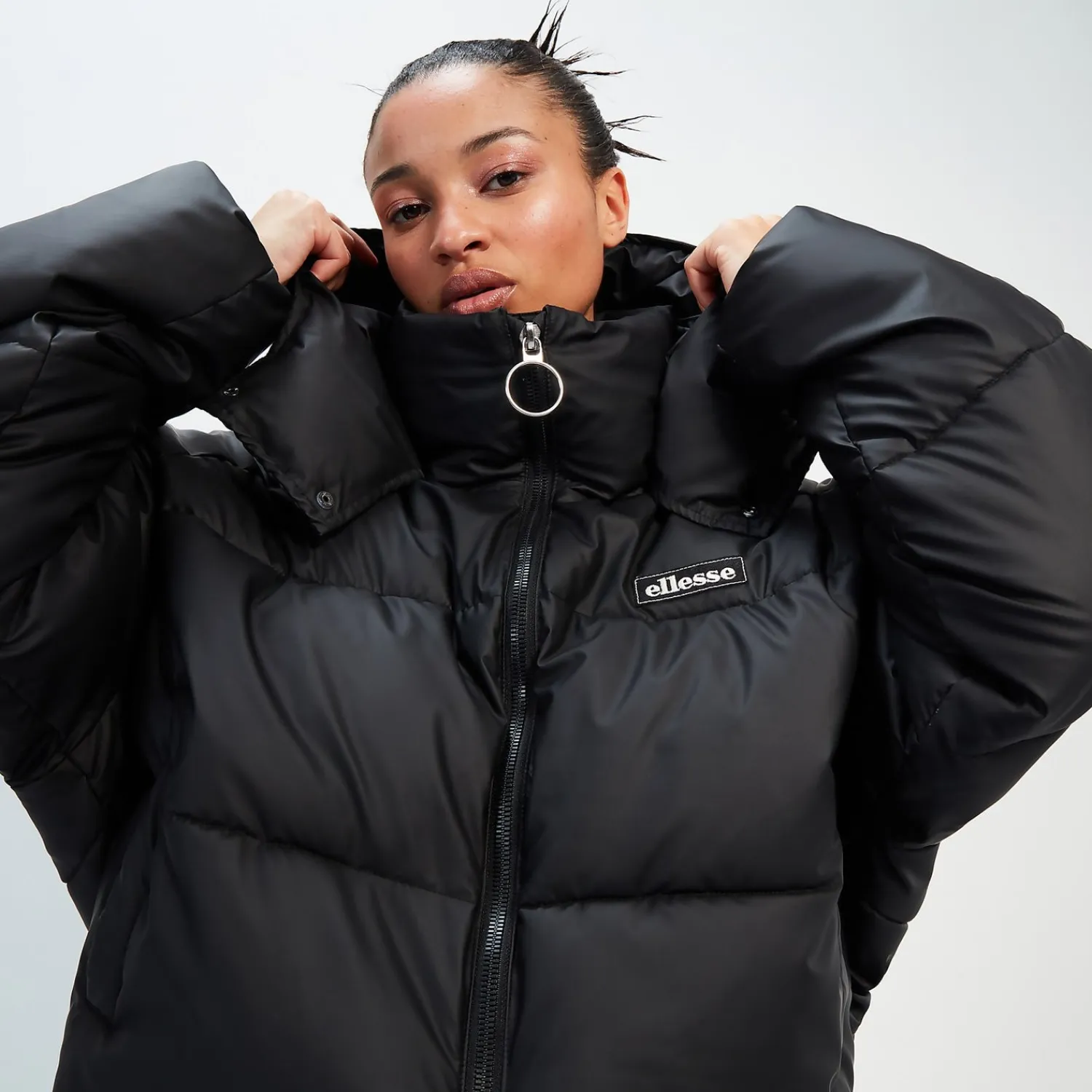 Ellesse Jacken Und Mäntel>Gefütterte Jacke Casagrande für Damen, Schwarz