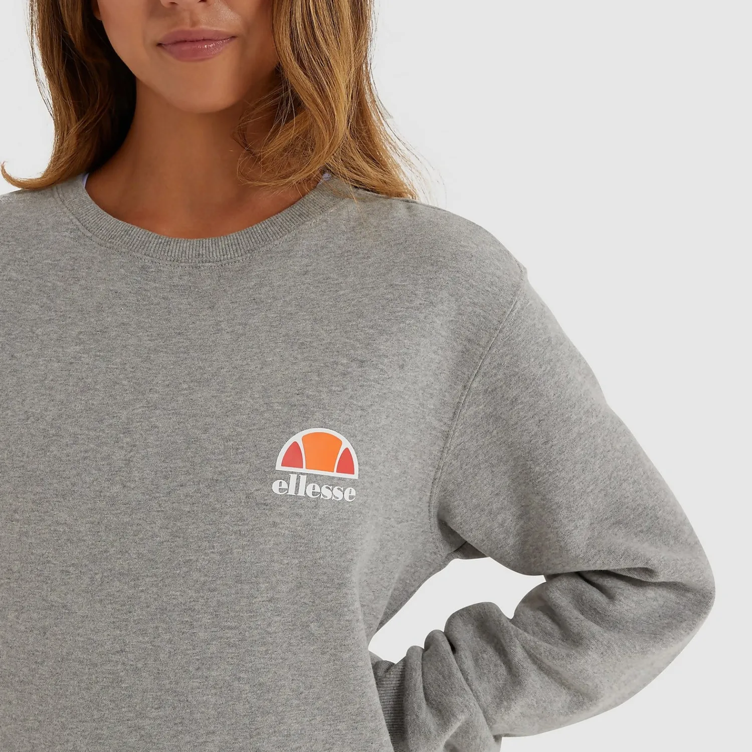Ellesse Hoodies & Sweatshirts>Haverford Sweatshirt Grau Meliert für Damen