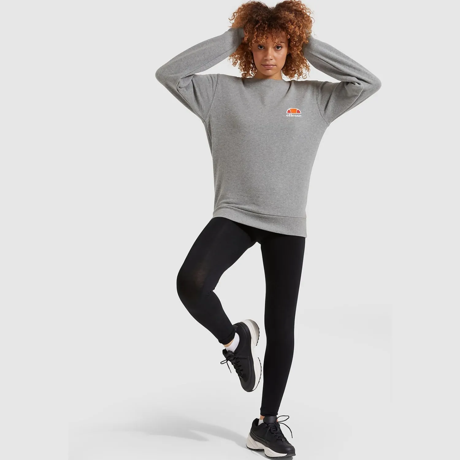 Ellesse Hoodies & Sweatshirts>Haverford Sweatshirt Grau Meliert für Damen