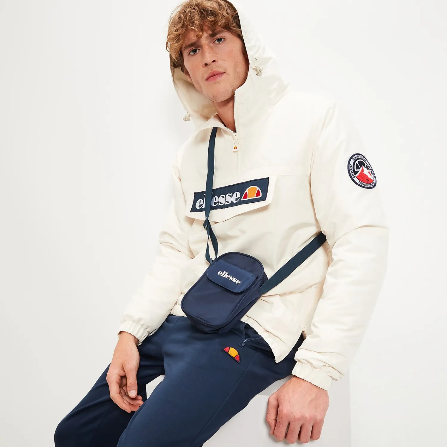 Ellesse Jacken Und Mäntel>Jacke Monterini OH für Herren, Weißgrau