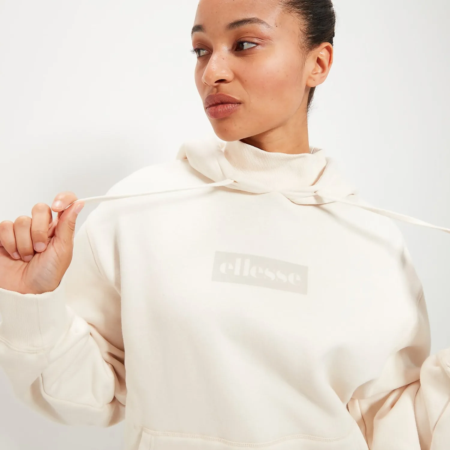 Ellesse Hoodies & Sweatshirts>Kapuzenpullover Coppola OH für Damen, Weißgrau