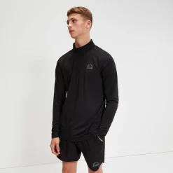 Ellesse T-shirts>Langarmshirt Mezzine Schwarz für Herren