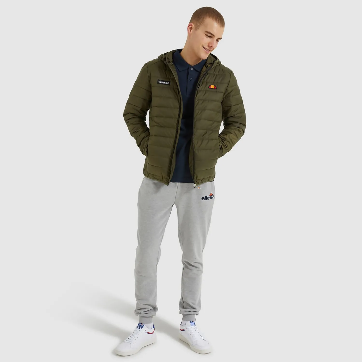 Ellesse Jacken Und Mäntel>Lombardy Jacke Khaki für Herren