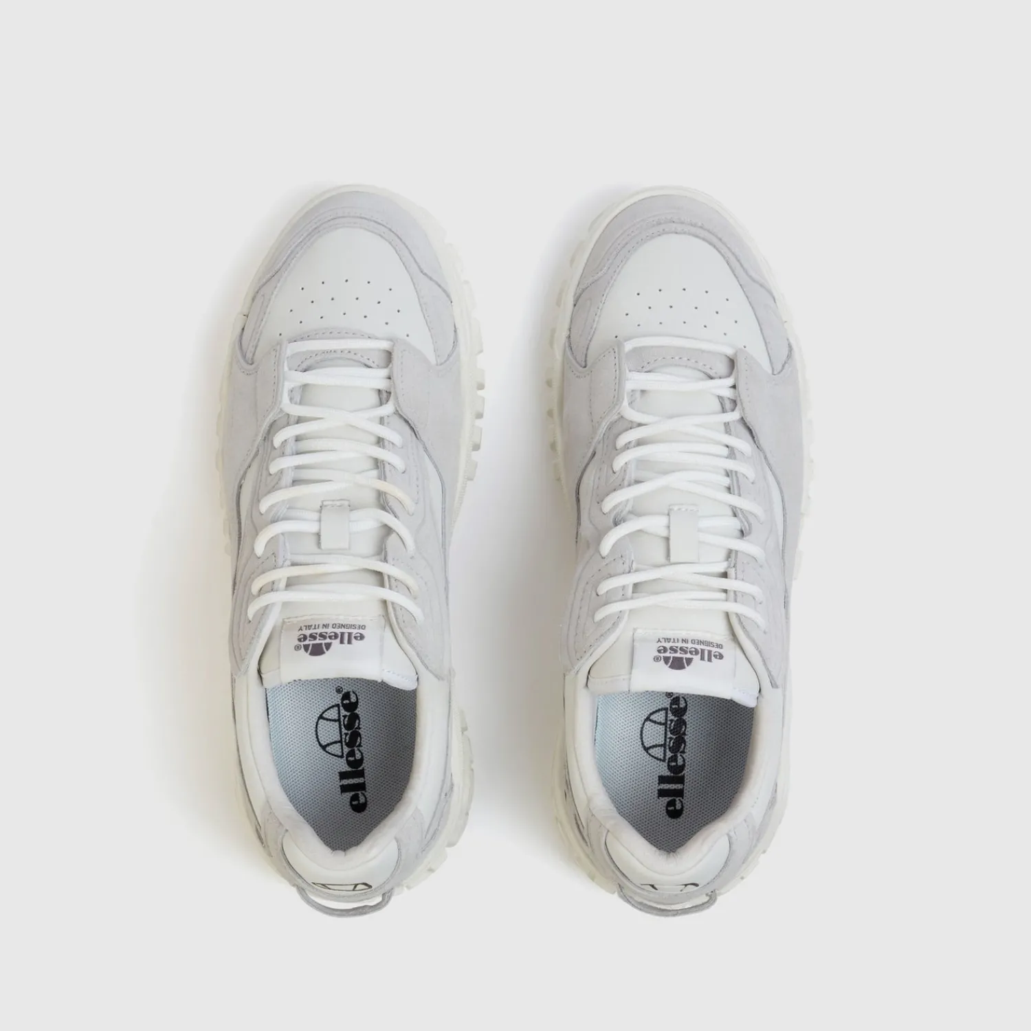 Ellesse Schuhe>LSR Trainer Luxe für Damen Weiss/Anthrazit