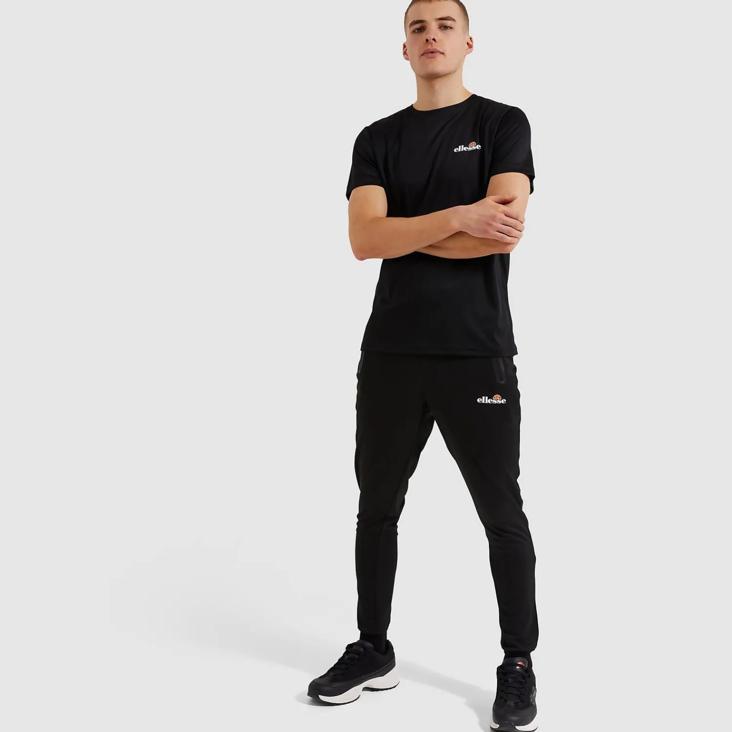 Ellesse T-shirts>Malbe T-Shirt Schwarz für Herren