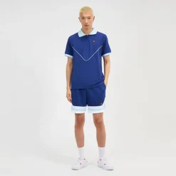 Ellesse Poloshirts|T-shirts>Poloshirt Dhalsim für Herren Marineblau