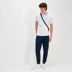 Ellesse T-shirts>Poloshirt Rooks für Herren Weiß/Hellblau/Dunkelblau