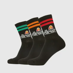 Ellesse Socken & Unterwäsche>Pullo 3Pk Socken Schwarz/Multi