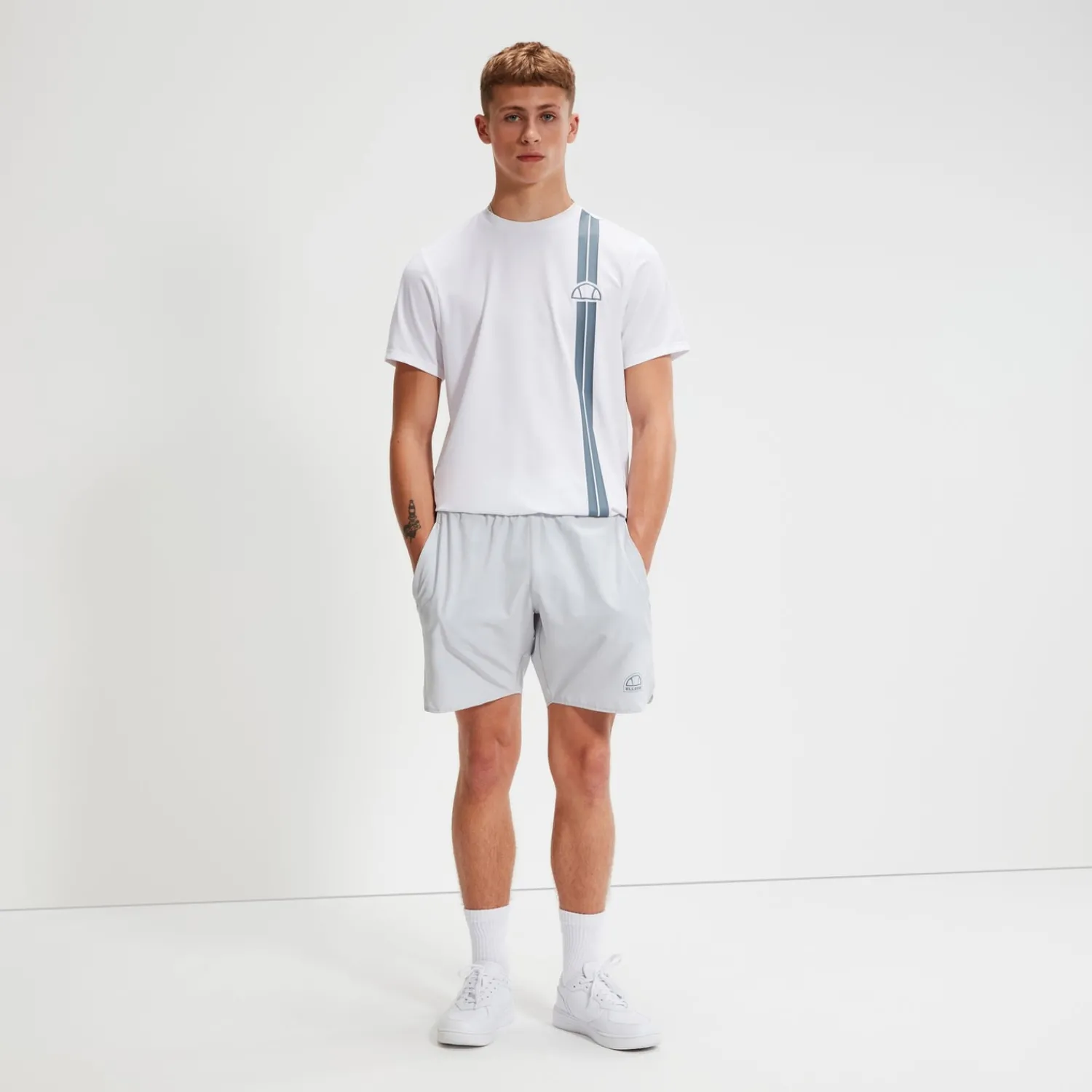 Ellesse Shorts>Shorts Locazzi Hellgrau für Herren