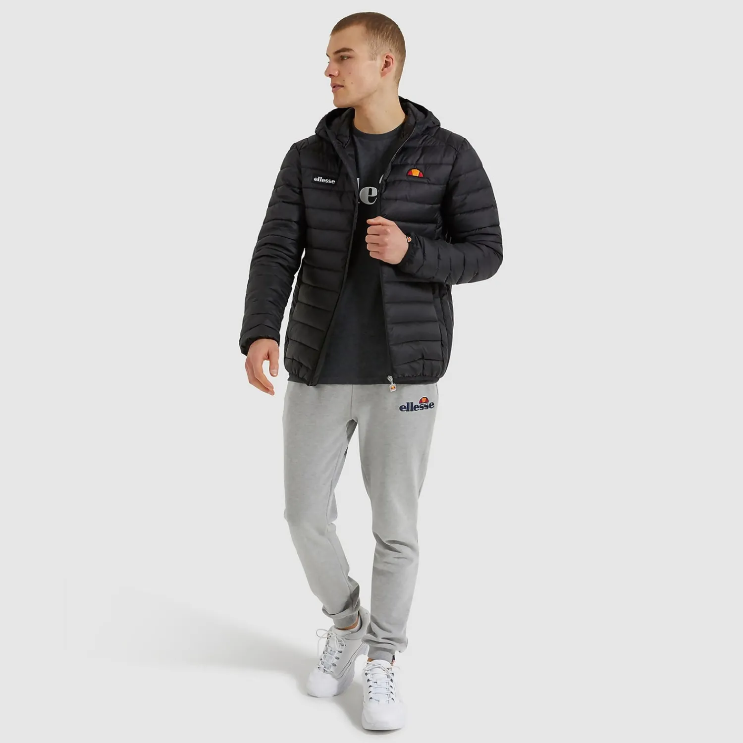 Ellesse Jacken Und Mäntel>Steppjacke Lombardy für Herren Schwarz
