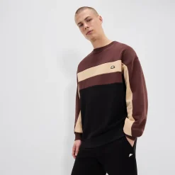 Ellesse Hoodies & Sweatshirts>Sweatshirt Andora für Herren Braun/Schwarz