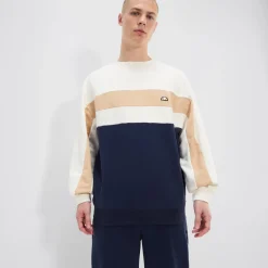Ellesse Hoodies & Sweatshirts>Sweatshirt Andora für Herren Cremeweiß/Marineblau