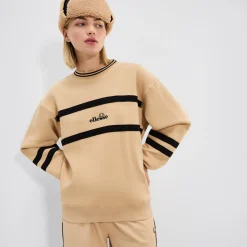 Ellesse Hoodies & Sweatshirts>Sweatshirt Marchi für Damen Beige