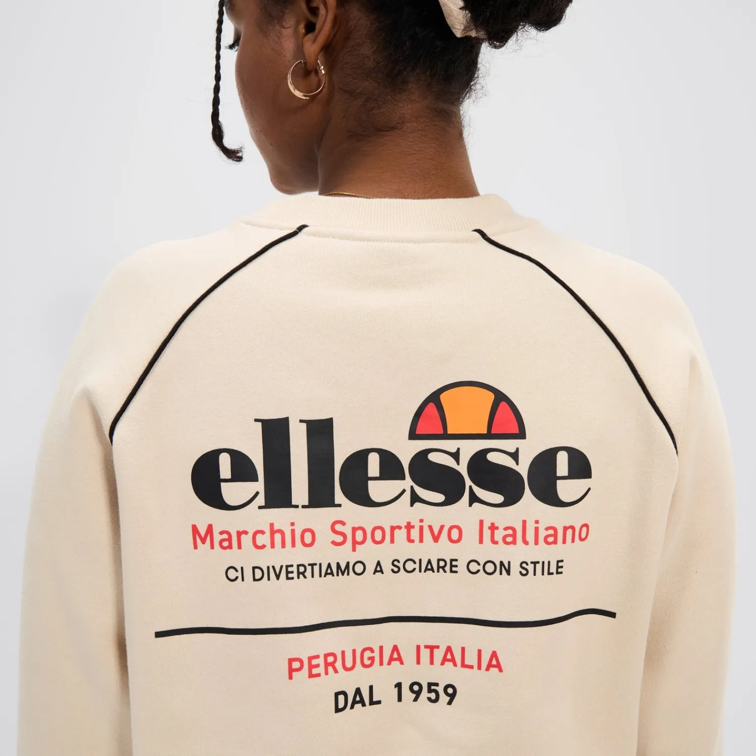 Ellesse Hoodies & Sweatshirts>Sweatshirt Serre für Damen Beige