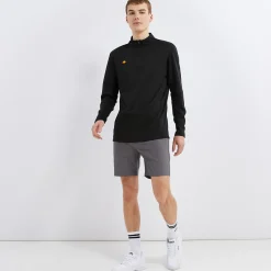 Ellesse T-shirts>Top Rolbi mit Halbreißverschluss für Herren Schwarz