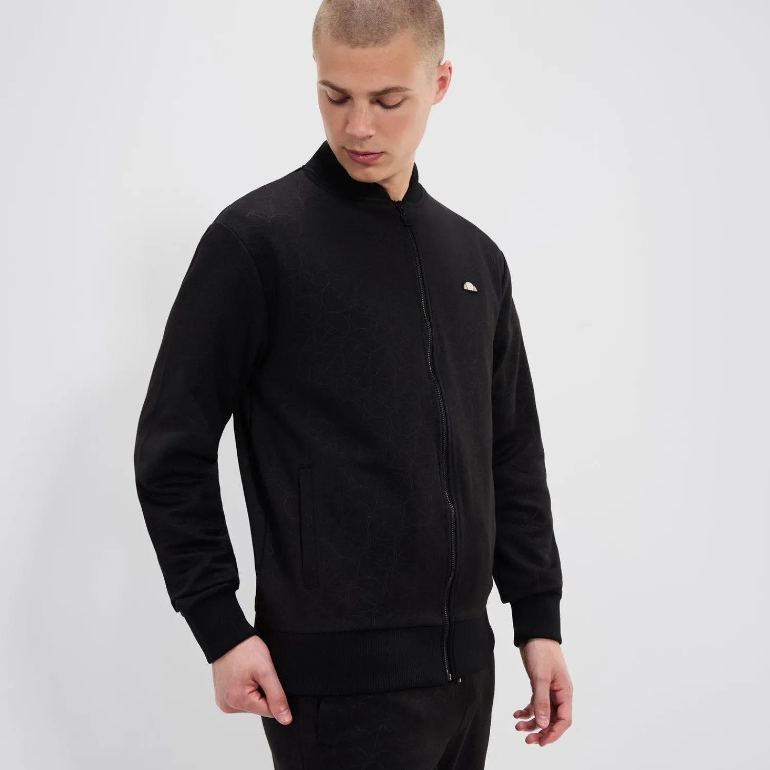 Ellesse Trainingsanzüge>Trainingsoberteil Gorizio für Herren Schwarz