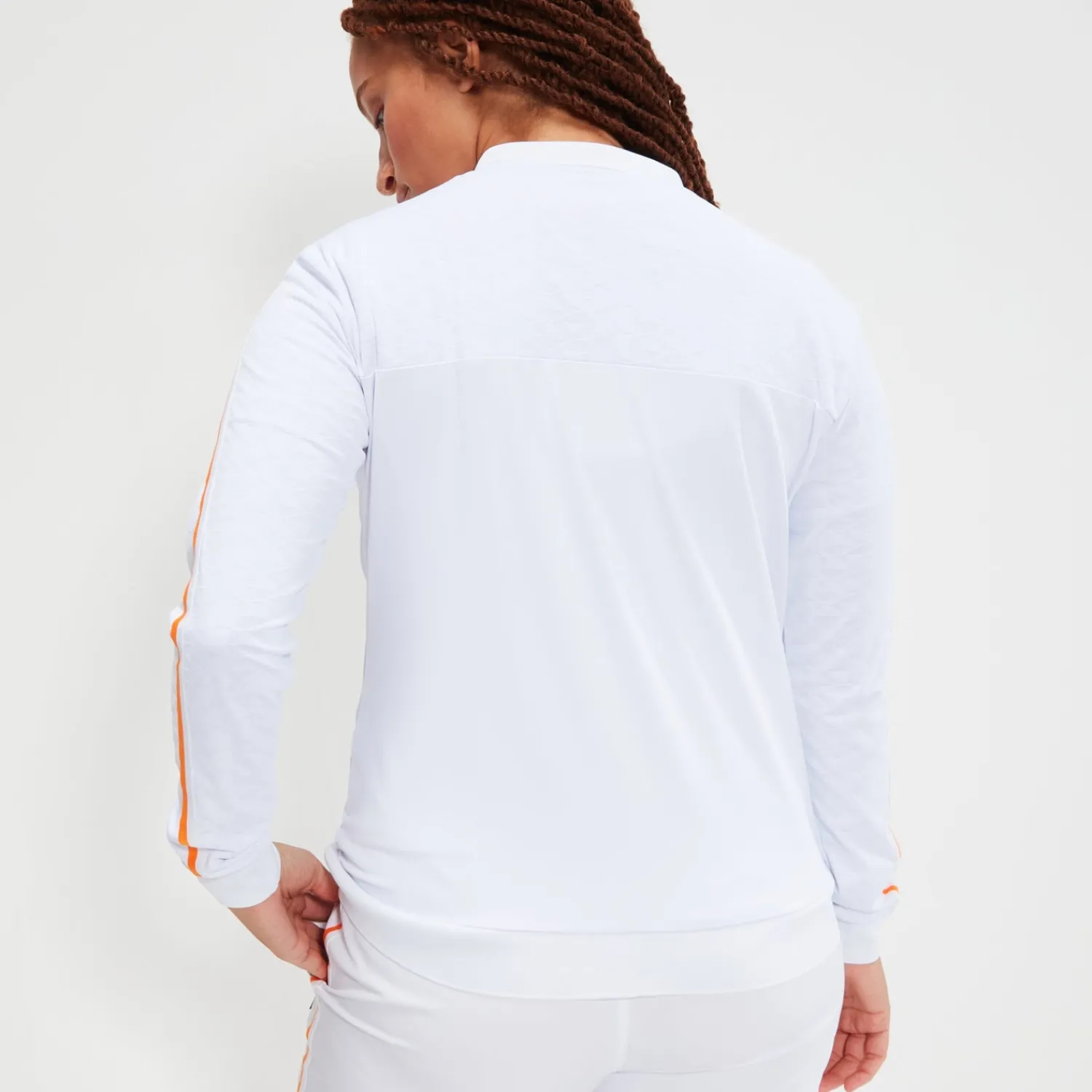 Ellesse Trainingsjacken Und Trainingsanzüge>Trainingsoberteil Pra für Damen Weiß