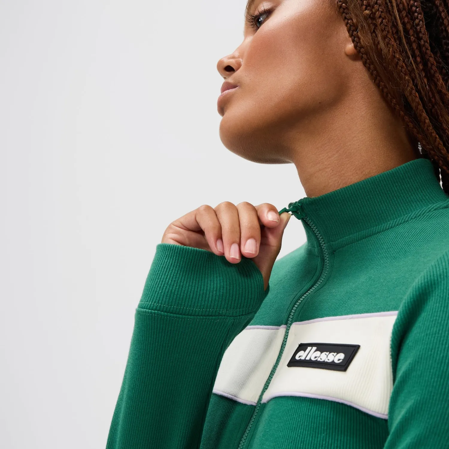 Ellesse Trainingsjacken Und Trainingsanzüge>Trainingsoberteil Snowmass für Damen Grün