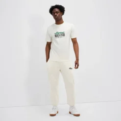 Ellesse T-shirts>T-Shirt Eliesca für Herren Cremeweiß