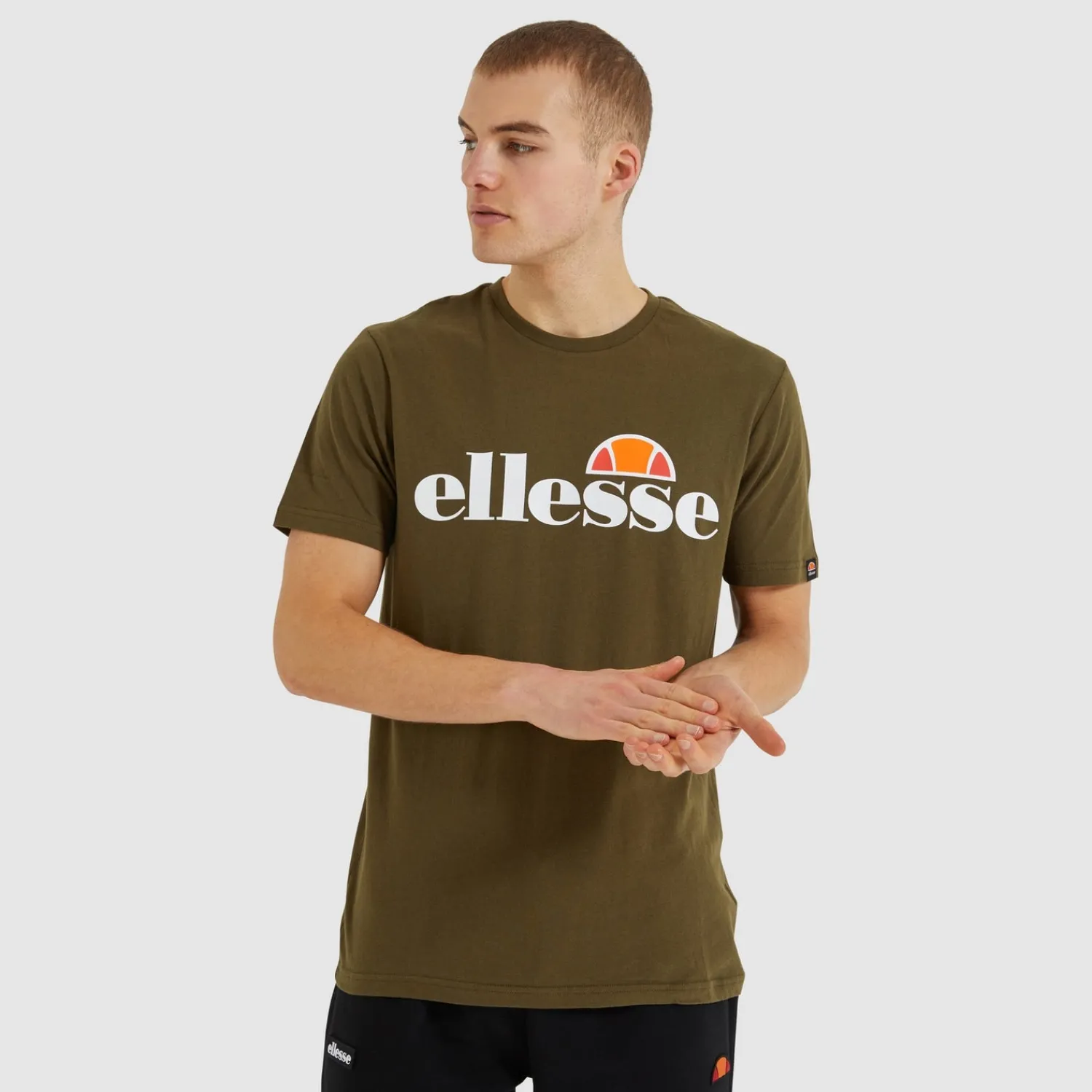 Ellesse T-shirts>T-Shirt SL Prado für Herren Khaki